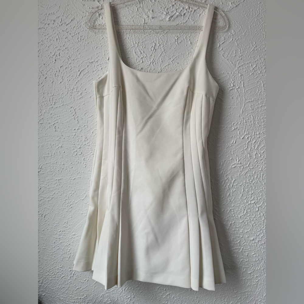 Zara Cream Sleeveless Dress